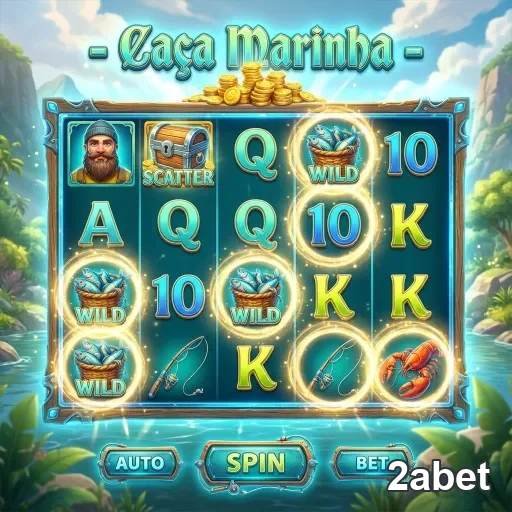 Exibição do jogo Caça Marinha na plataforma 2abet.