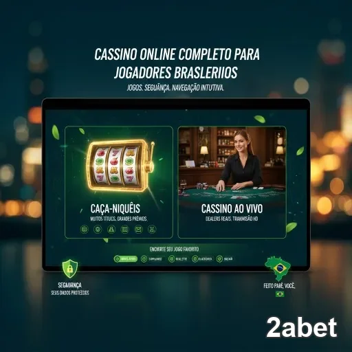 Acesso aos serviços VIP da 2abet com jogos de cassino online.