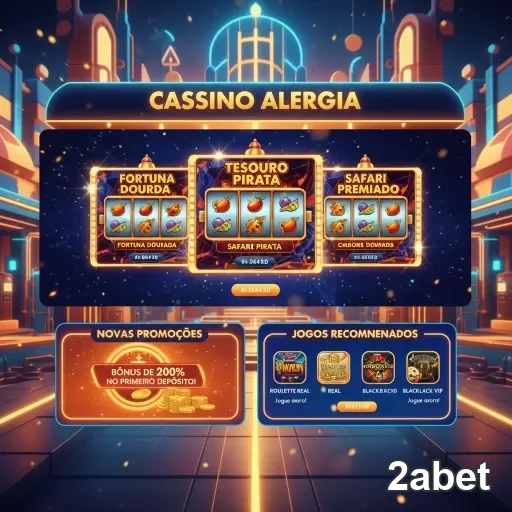 Interface de slots na 2abet com jogos VIP.