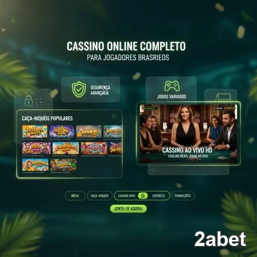 2abet oferece caça-níqueis e cassino ao vivo para VIPs.