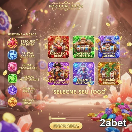 Tela de seleção de jogos VIP na 2abet com slots exclusivas.